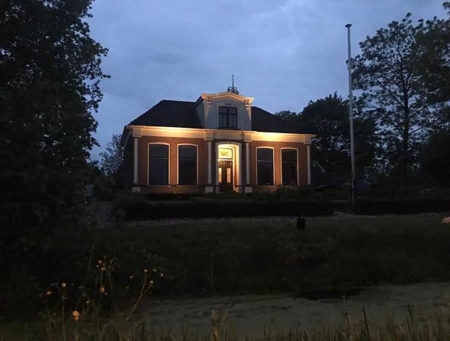 Statige Boerderijwoning Met Vrij Uitzicht En Tuin Villa Hoogzand Eksteriør bilde